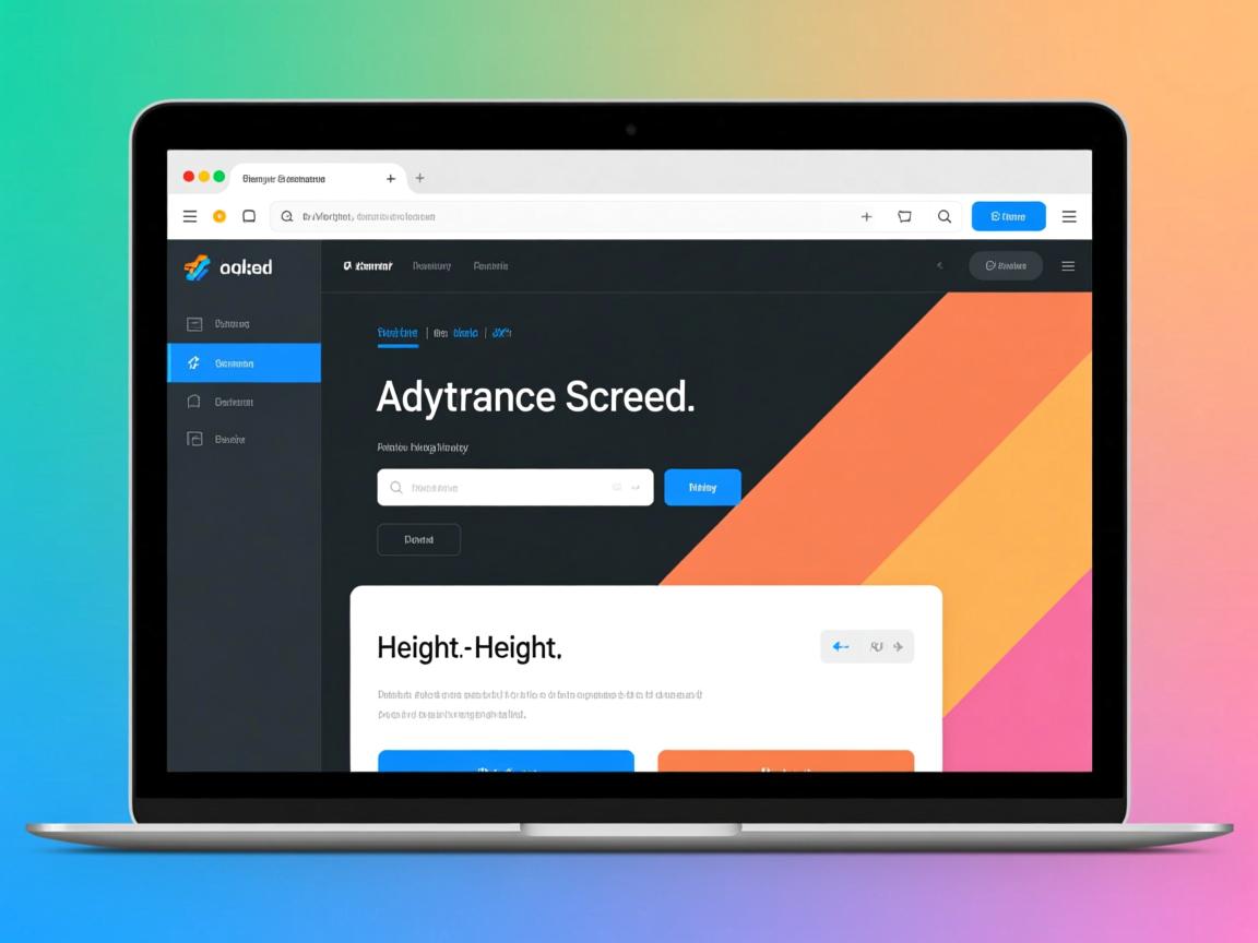 html如何让高度自适应屏幕  第2张