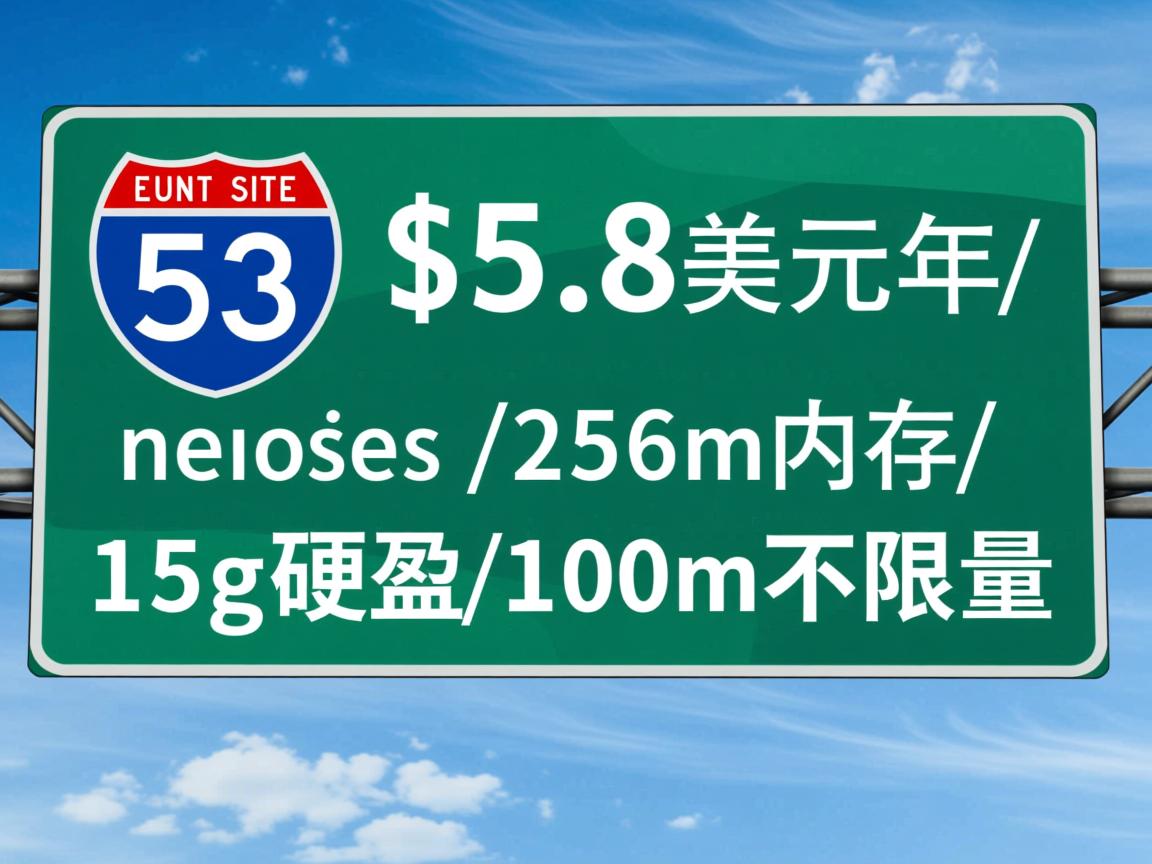 I-83,$5.8美元/年/256m内存/15g硬盘/100m不限量 第1张 I-83,$5.8美元/年/256m内存/15g硬盘/100m不限量 第1张