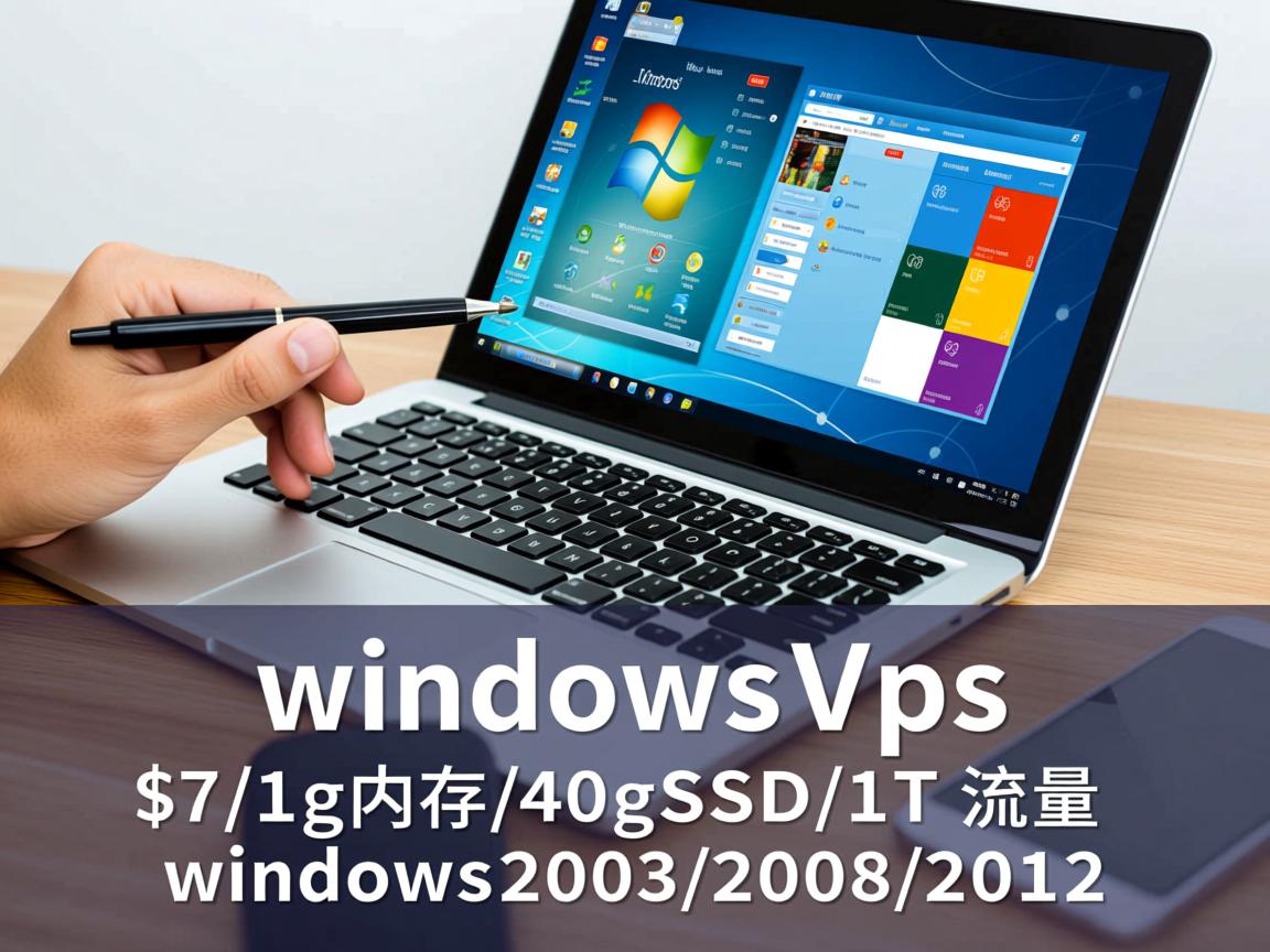 cheapwindowsvps-$7/1g内存/40gSSD/1T流量/windows2003/2008/2012  第2张