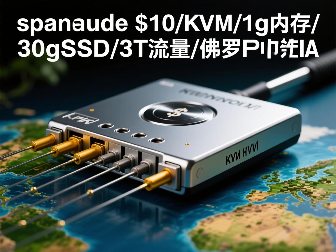 sparknode-$10/KVM/1g内存/30gSSD/3T流量/佛罗里达