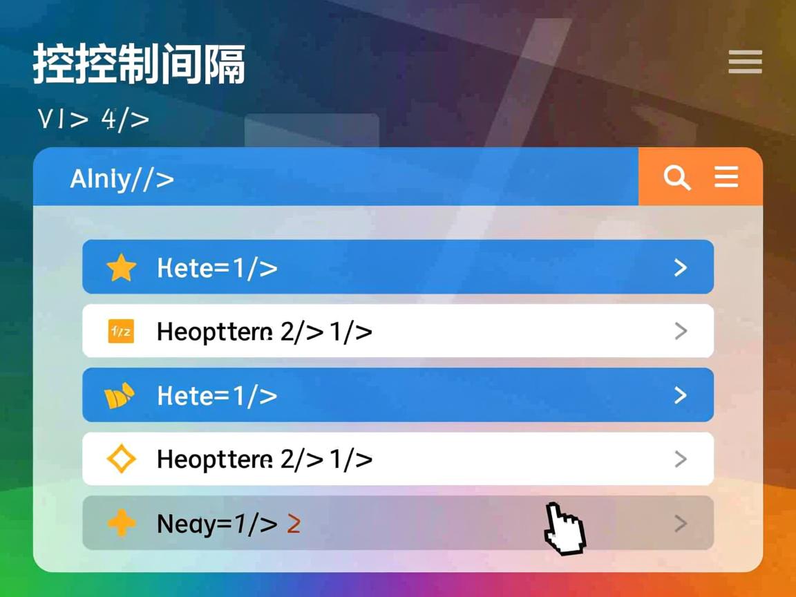 html如何控制间隔  第1张