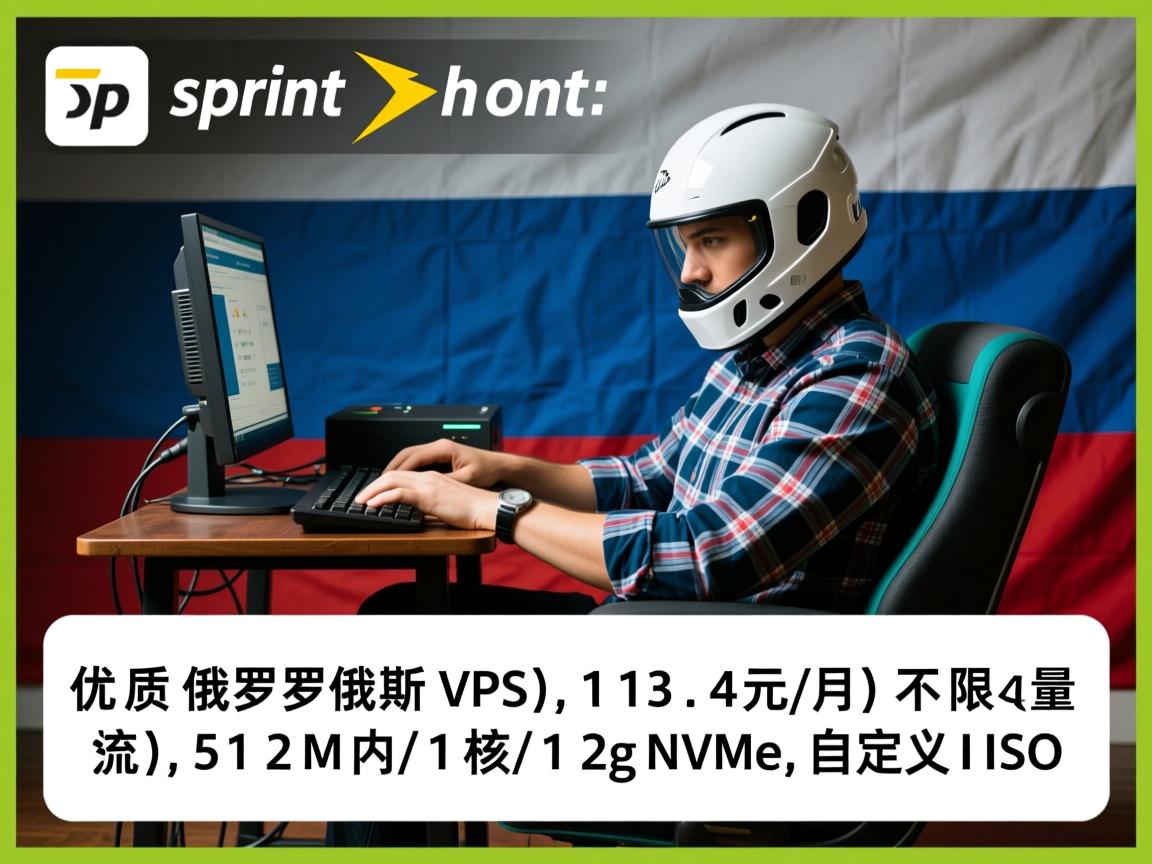 sprinthost：优质俄罗斯VPS，13.4元/月，不限流量，512M内存/1核/12gNVMe，自定义ISO  第3张