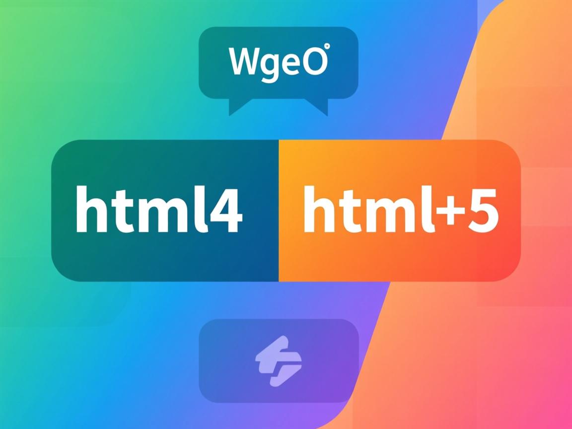 如何区分html4和html5