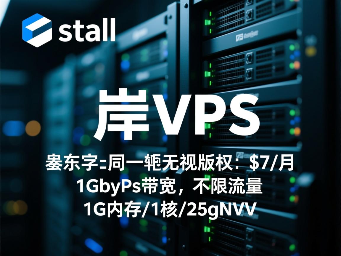 hoststall：离岸VPS，无视版权，$7/月，1Gbps带宽，不限流量，1G内存/1核/25gNVMe