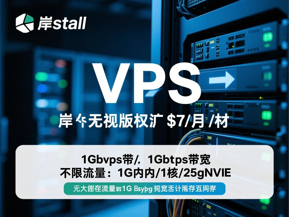hoststall：离岸VPS，无视版权，$7/月，1Gbps带宽，不限流量，1G内存/1核/25gNVMe  第2张