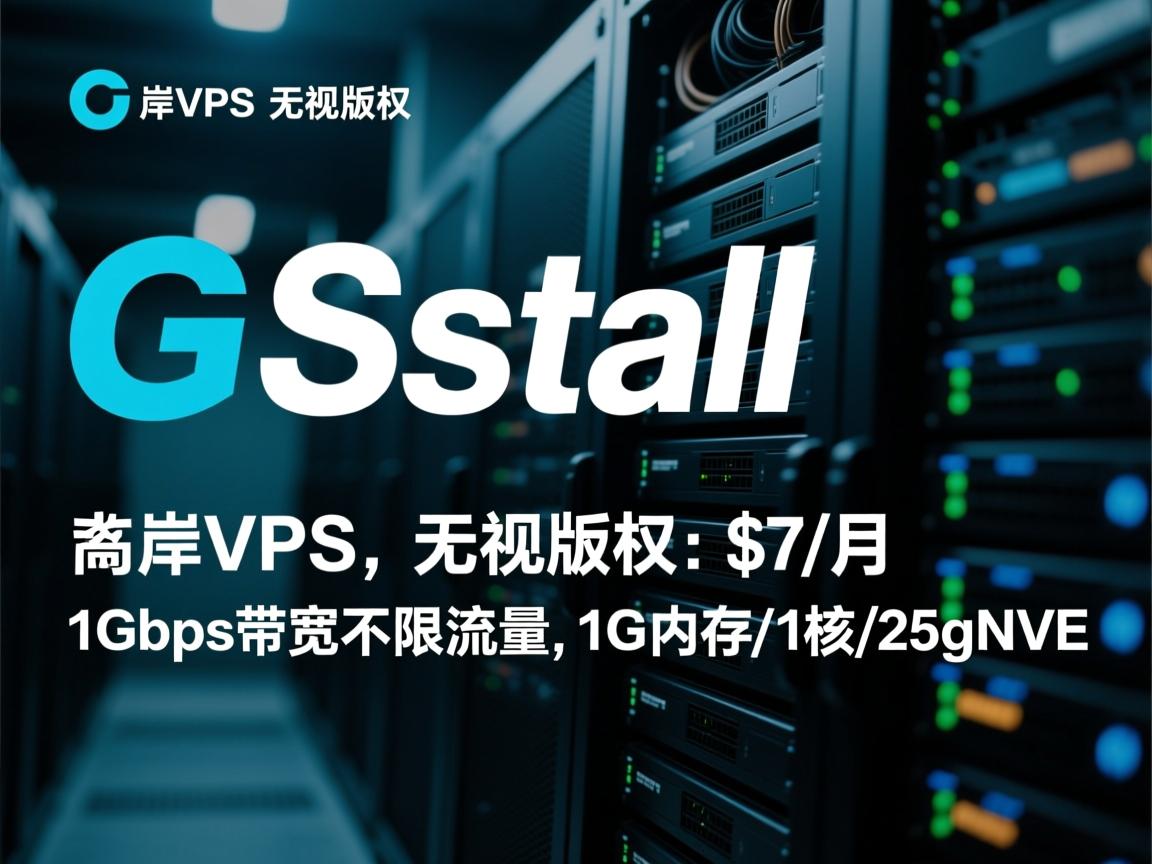 hoststall：离岸VPS，无视版权，$7/月，1Gbps带宽，不限流量，1G内存/1核/25gNVMe  第3张