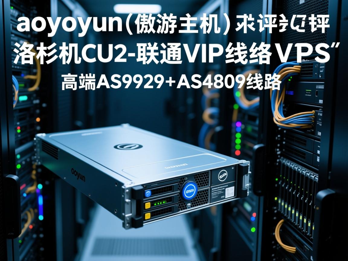 简单测评aoyoyun(傲游主机)洛杉矶CU2-联通VIP线路的VPS，高端AS9929+AS4809线路