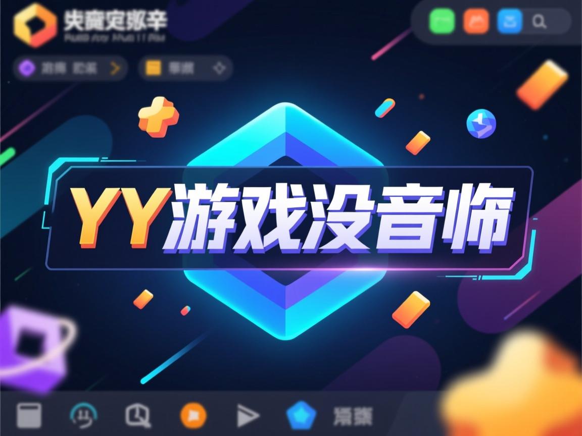 为什么打开yy游戏没声音了 第1张 为什么打开yy游戏没声音了 第1张