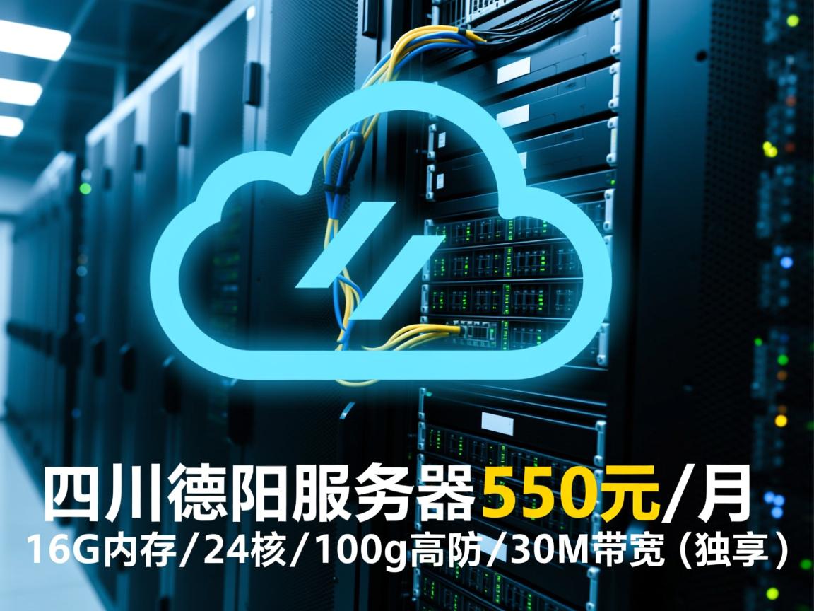 加速云：四川德阳服务器，550元/月，16G内存/24核/100g高防/30M带宽(独享)  第2张