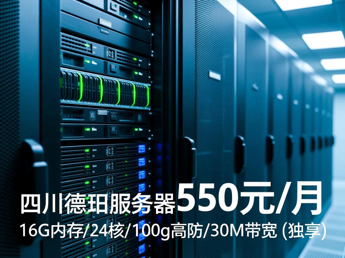 加速云：四川德阳服务器，550元/月，16G内存/24核/100g高防/30M带宽(独享)  第3张