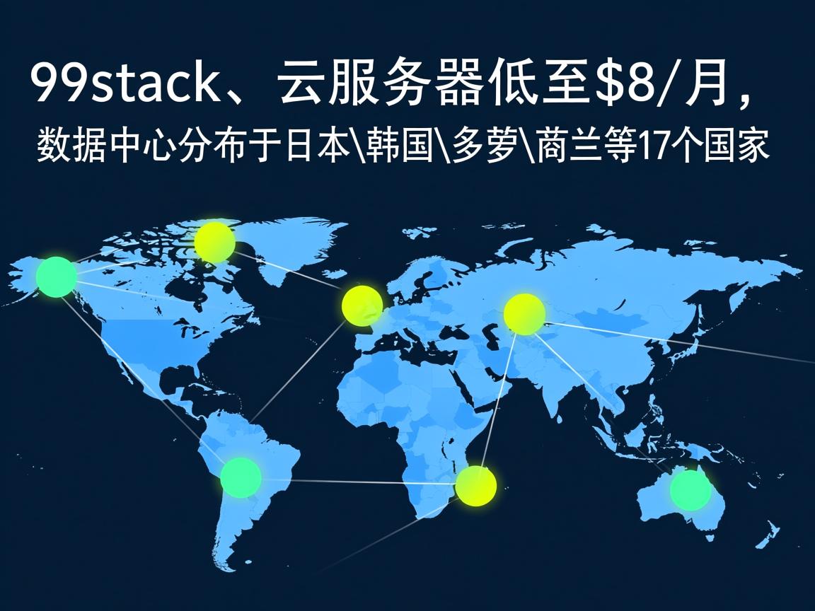 99stack：云服务器低至$8/月，数据中心分布于日本\韩国\美国\荷兰等17个国家  第2张