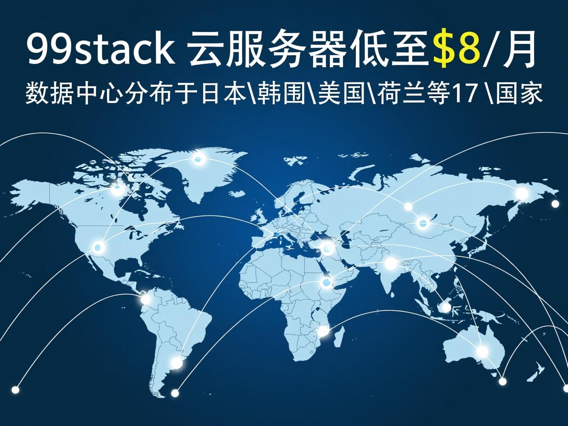 99stack：云服务器低至$8/月，数据中心分布于日本\韩国\美国\荷兰等17个国家  第3张