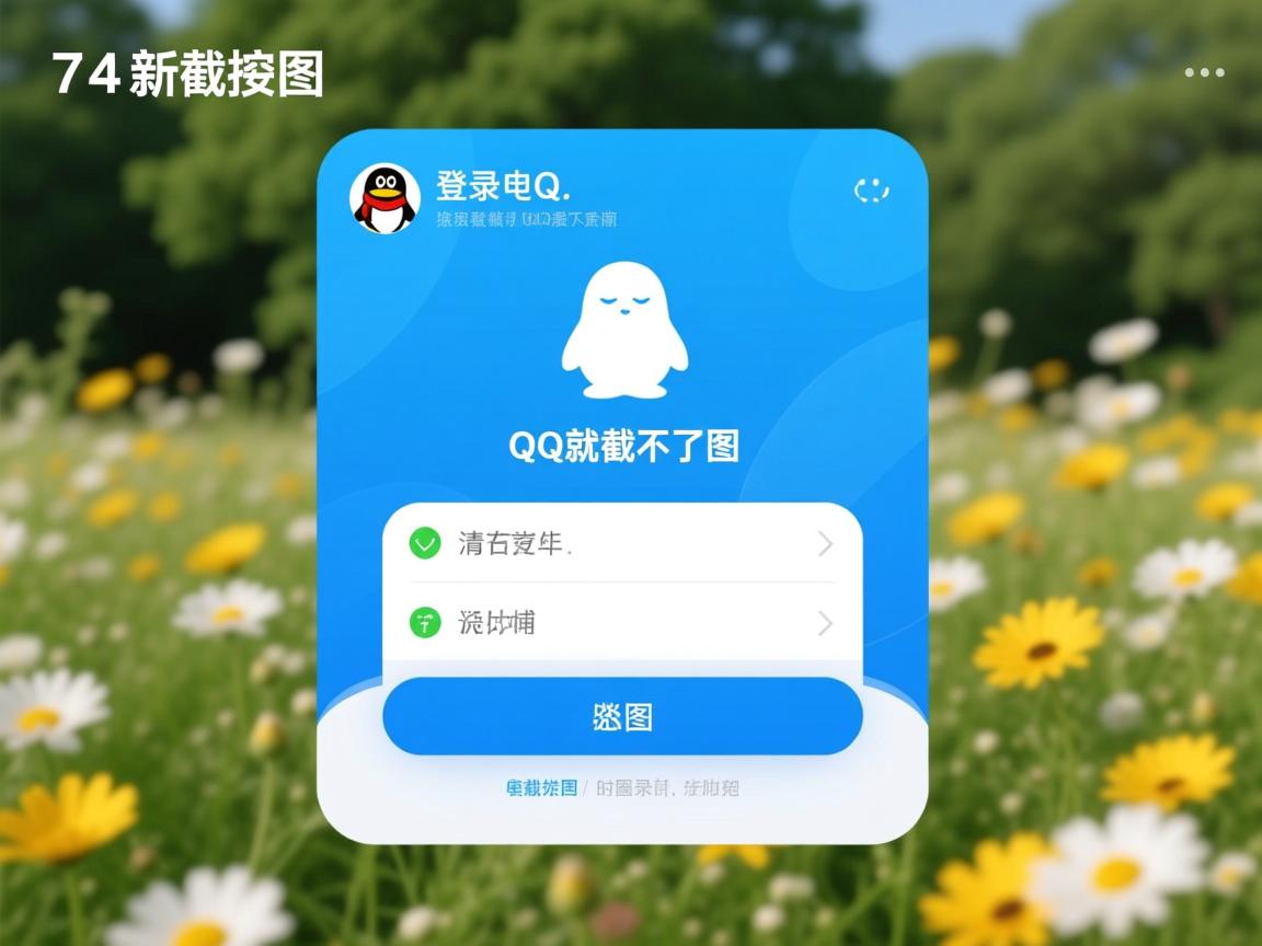 为什么不登录QQ就截不了图
