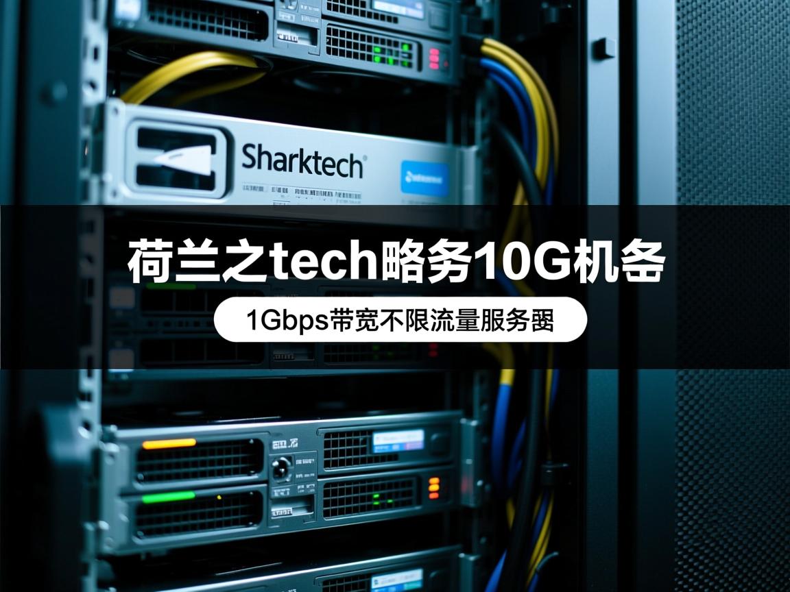 简单测评sharktech荷兰机房10Gbps带宽不限流量服务器