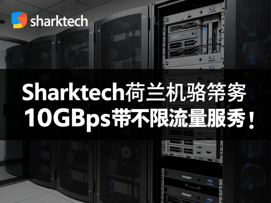 简单测评sharktech荷兰机房10Gbps带宽不限流量服务器  第2张