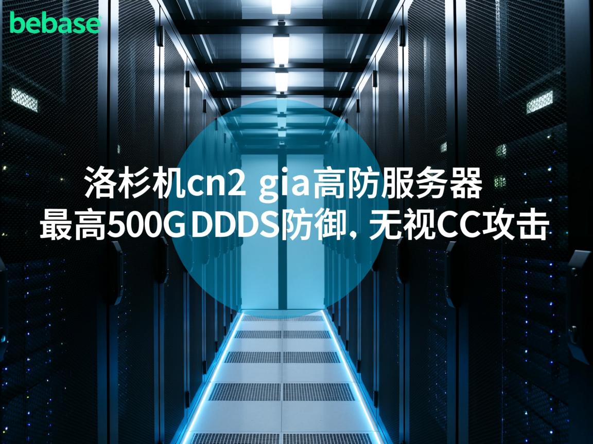 yunbase：洛杉矶cn2 gia高防服务器，最高500G DDoS防御，无视CC攻击