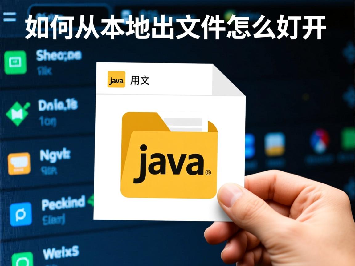 java如何从本地导出文件怎么打开  第3张