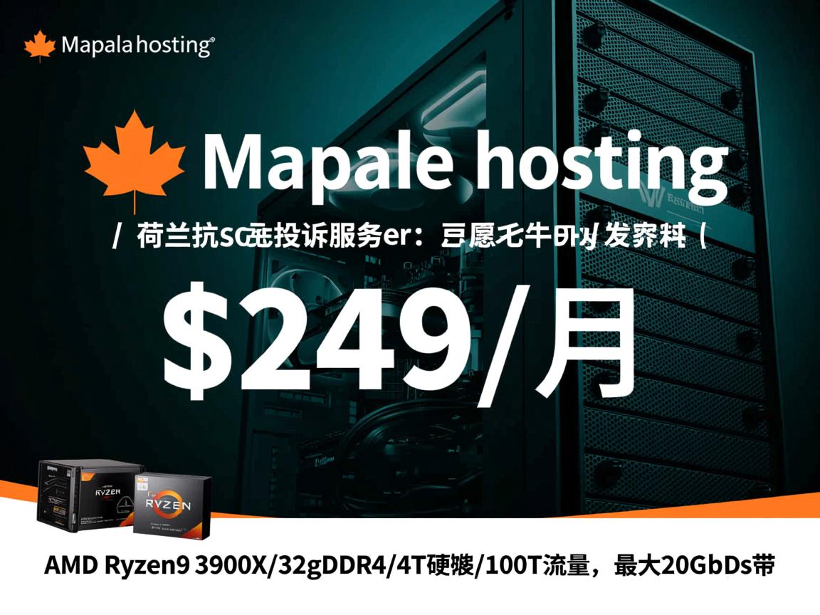 maple-hosting：荷兰抗投诉服务器，$249/月，AMD Ryzen9 3900X/32gDDR4/4T硬盘/100T流量，最大20Gbps带  第2张