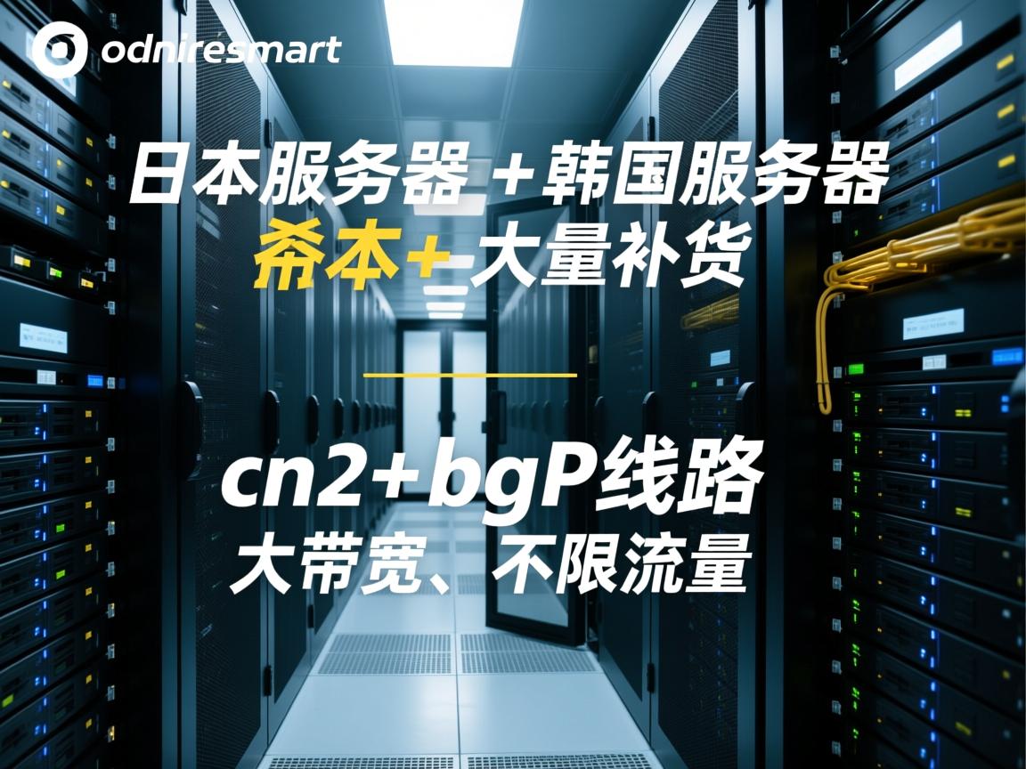 raksmart：日本服务器+韩国服务器，大量补货，cn2+bgp线路，大带宽、不限流量
