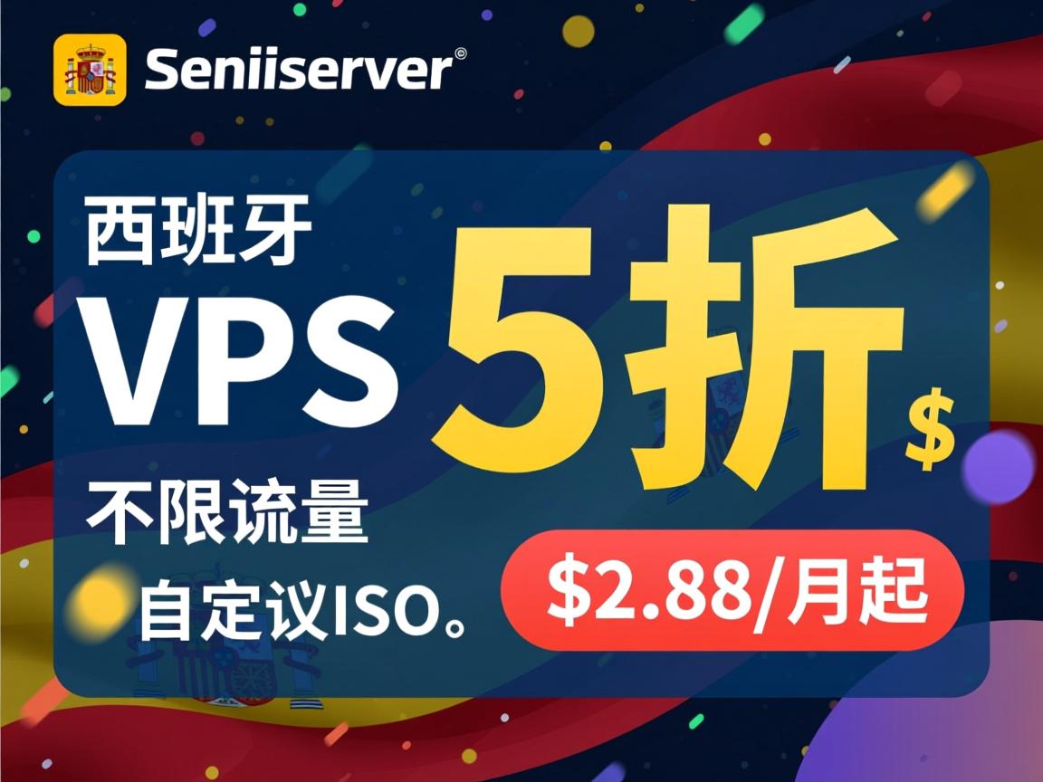 profitserver：西班牙vps，5折优惠，不限流量，自定义ISO，$2.88/月起
