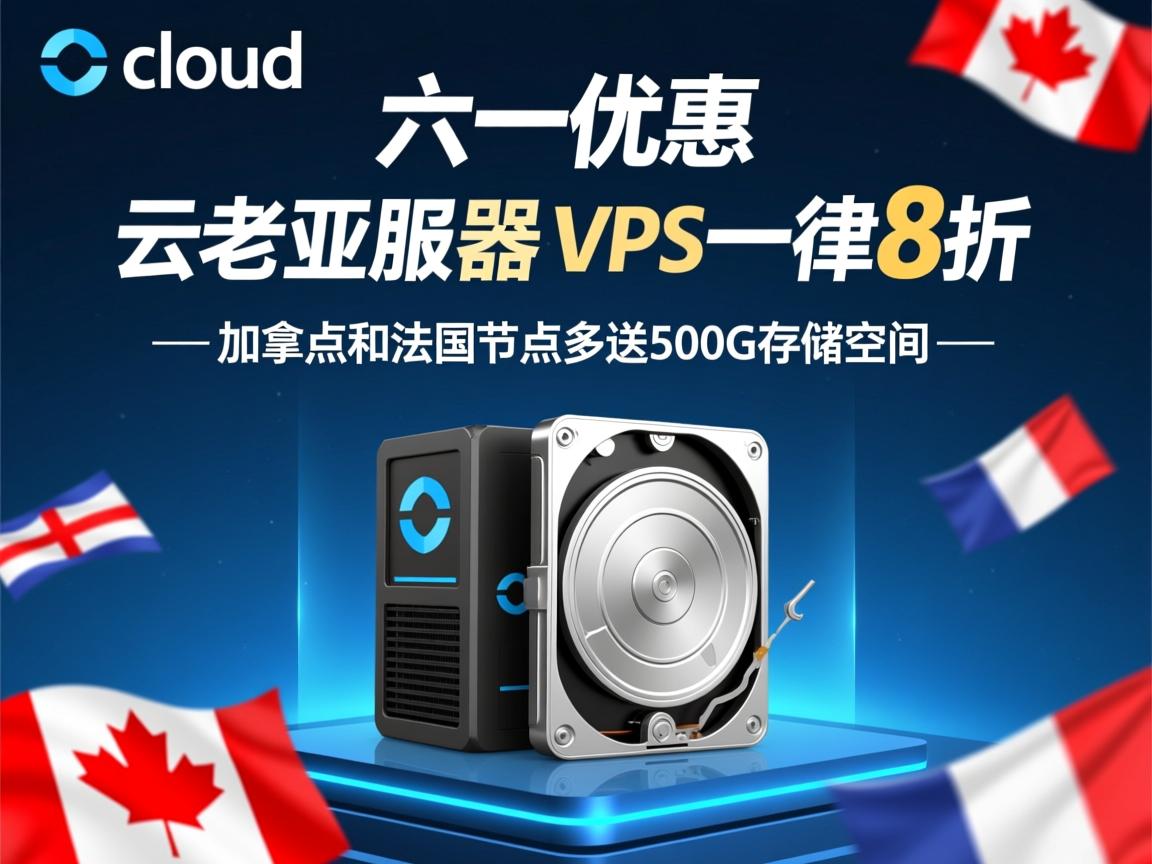 atcloud：六一优惠，云服务器和大硬盘VPS一律8折，加拿大和法国节点多送500G存储空间  第3张