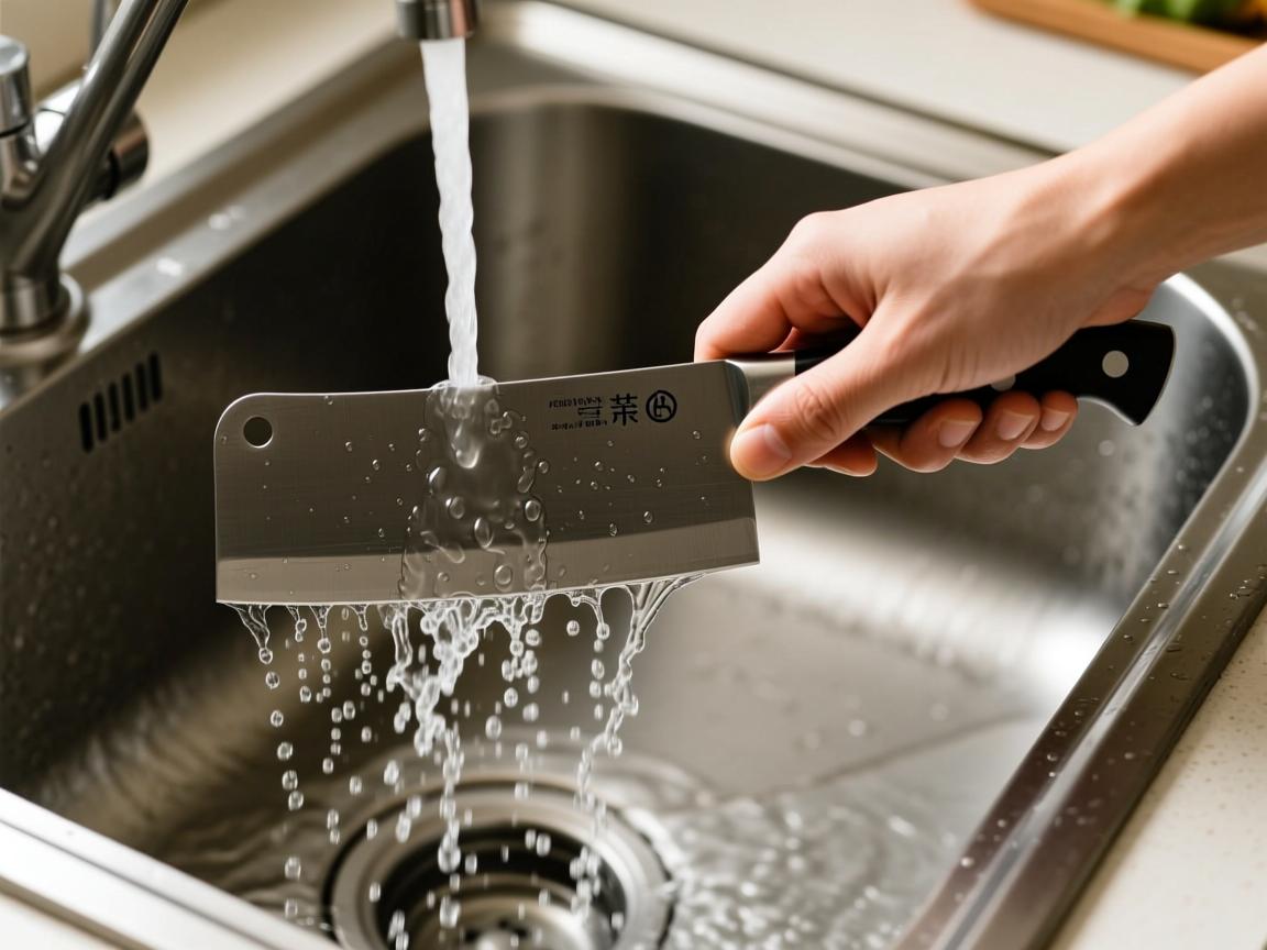 为何菜刀不宜用开水清洗？隐藏的危害与正确清洗方法揭秘