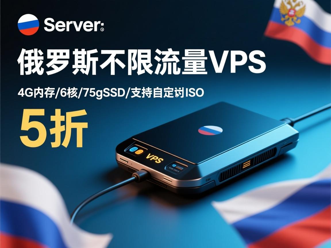 profitserver：俄罗斯不限流量VPS，5折优惠，4G内存/6核/75gSSD/支持自定义ISO