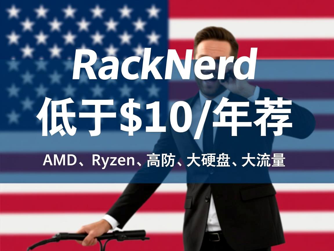 【美国便宜vps推荐】RackNerd：低于$10/年，AMD Ryzen、高防、大硬盘、大流量