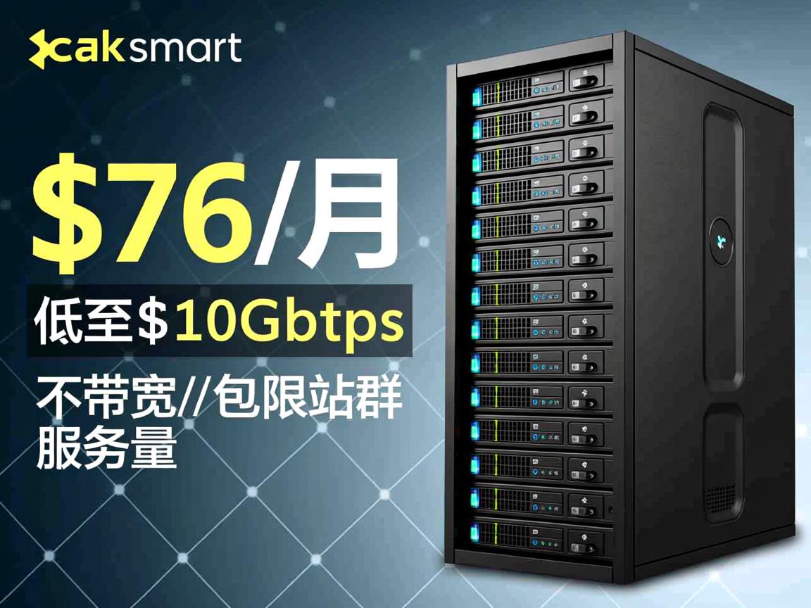 raksmart：洛杉矶服务器活动，低至$76/月，10Gbps带宽/不限流量，包括站群服务器