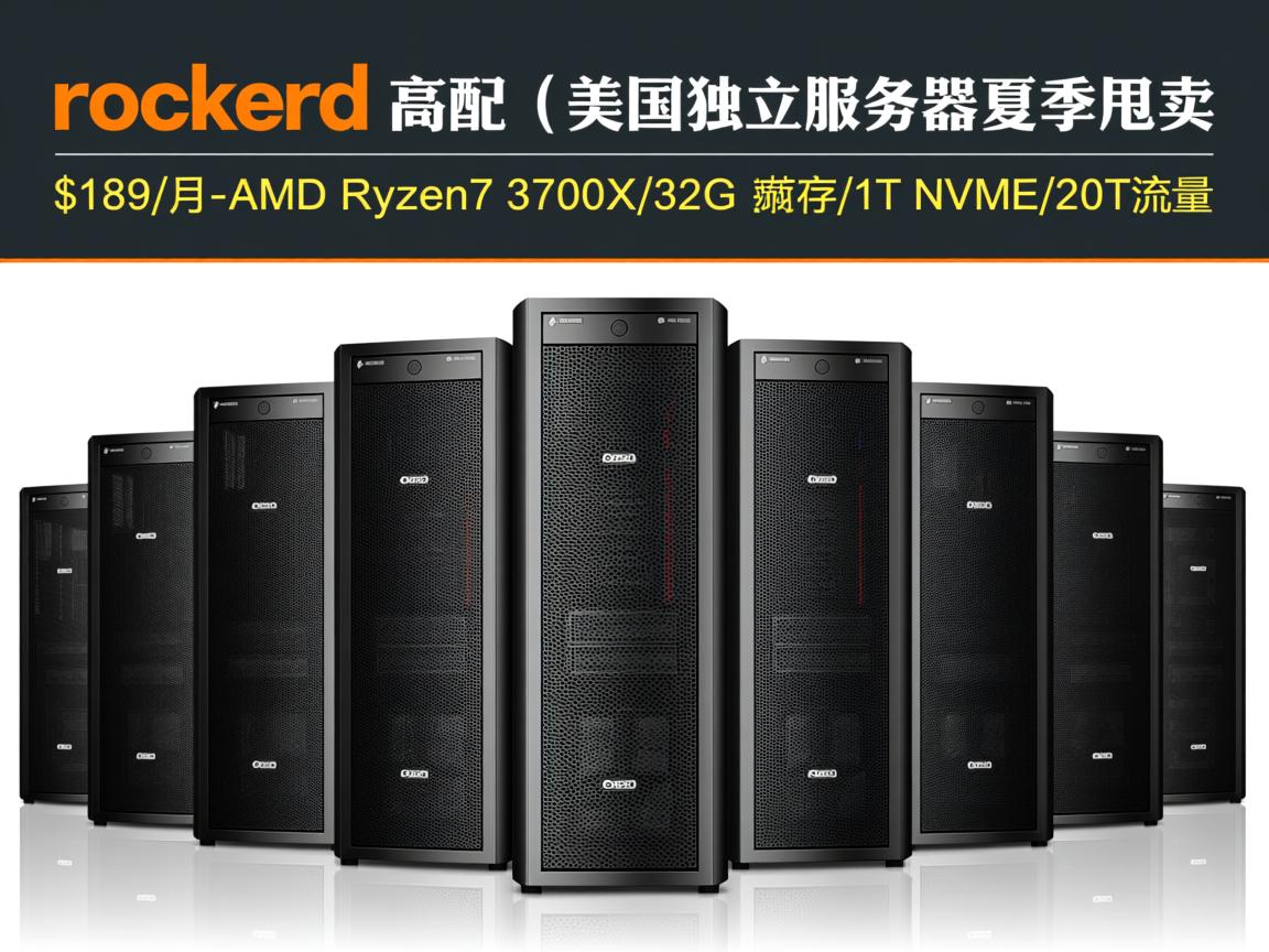 racknerd：(多型号、高配)美国独立服务器夏季甩卖，$189/月-AMD Ryzen7 3700X/32G内存/1T NVMe/20T流量