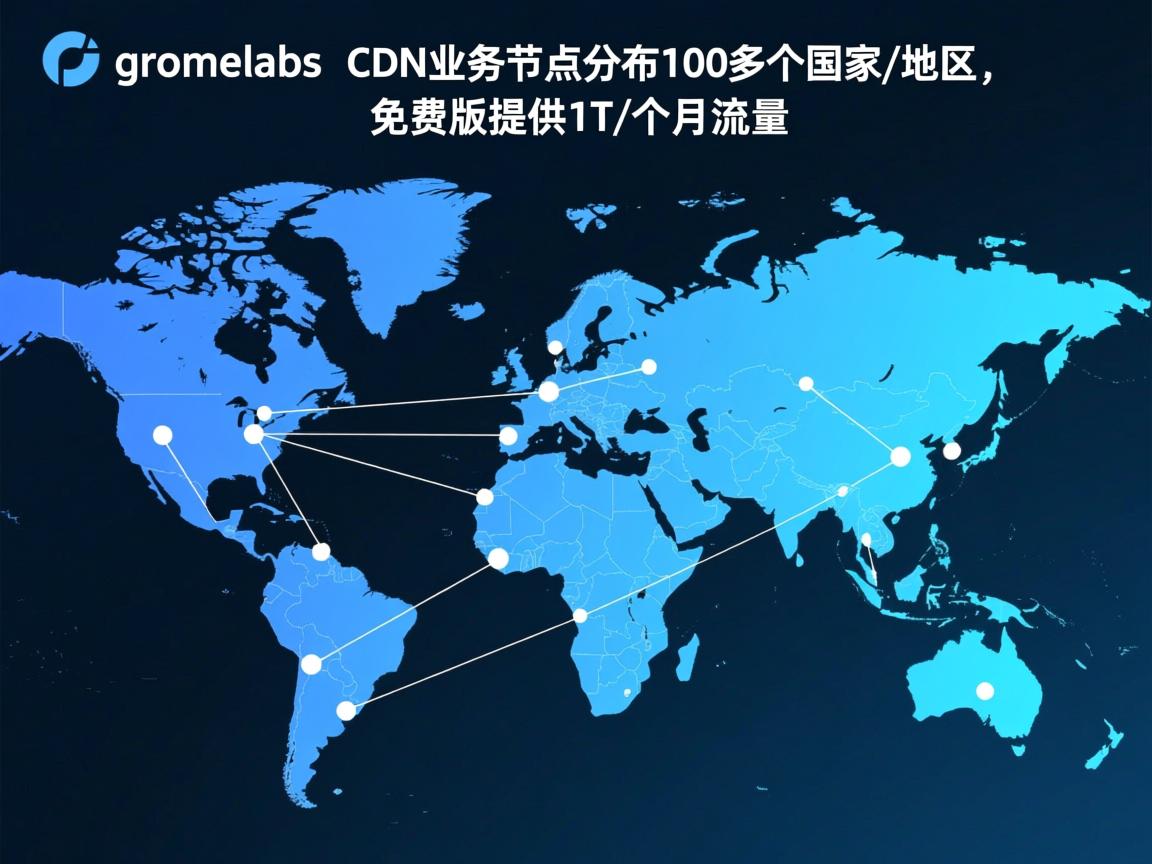 gcorelabs：CDN业务节点分布100多个国家\地区，免费版提供1T/月流量
