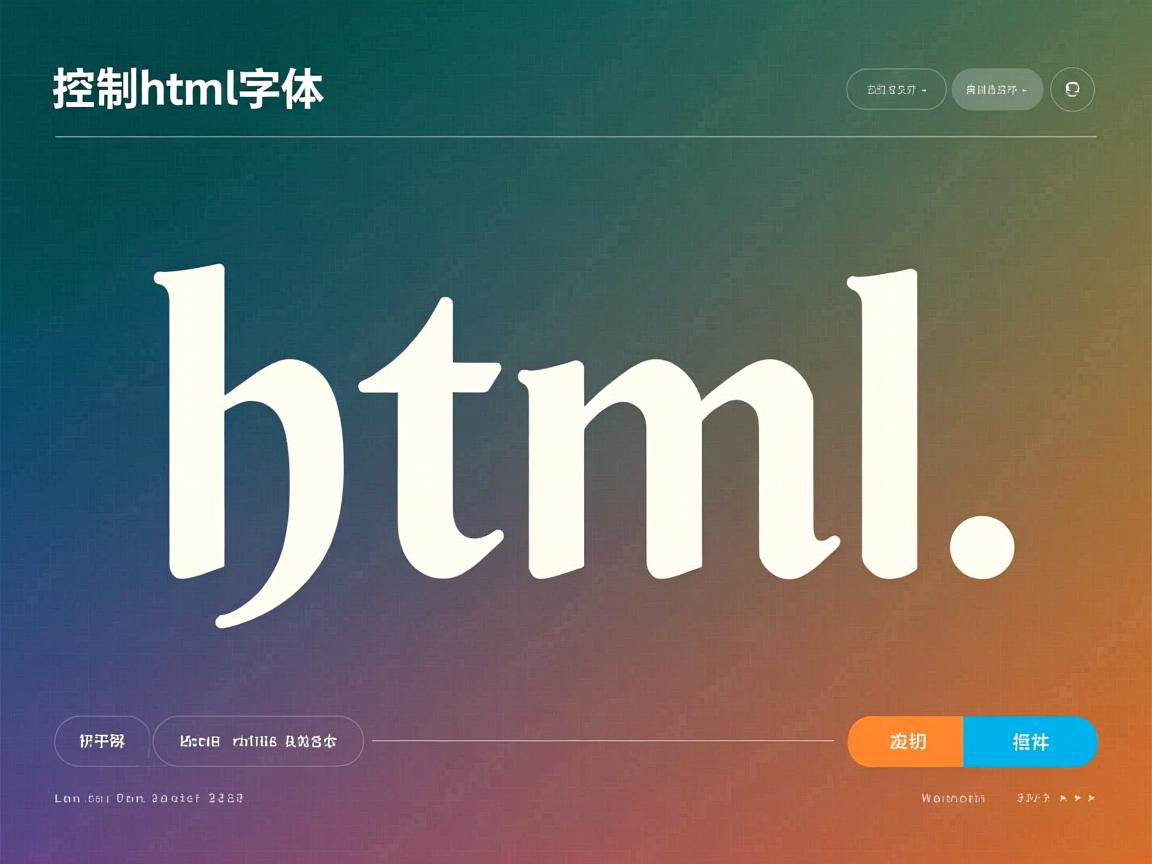 如何控制html字体  第3张