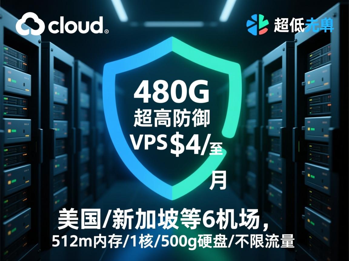 atcloud:480G超高防御VPS低至$4/月,美国/新加坡等6机房,512m内存/1核/500g硬盘/不限流量 第3张 atcloud:480G超高防御VPS低至$4/月,美国/新加坡等6机房,512m内存/1核/500g硬盘/不限流量 第3张