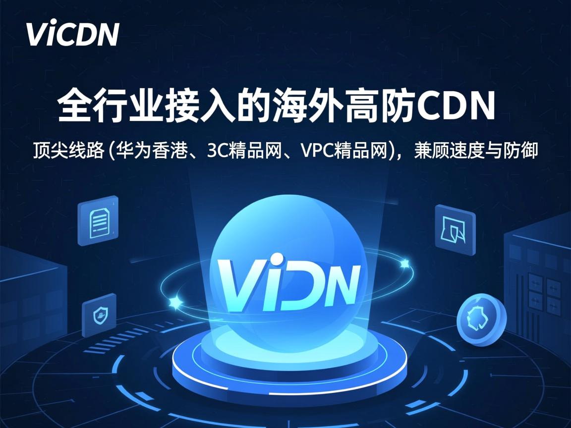 VaiCDN：全行业接入的海外高防CDN，顶尖线路(华为香港、3C精品网、VPC精品网)，兼顾速度与防御