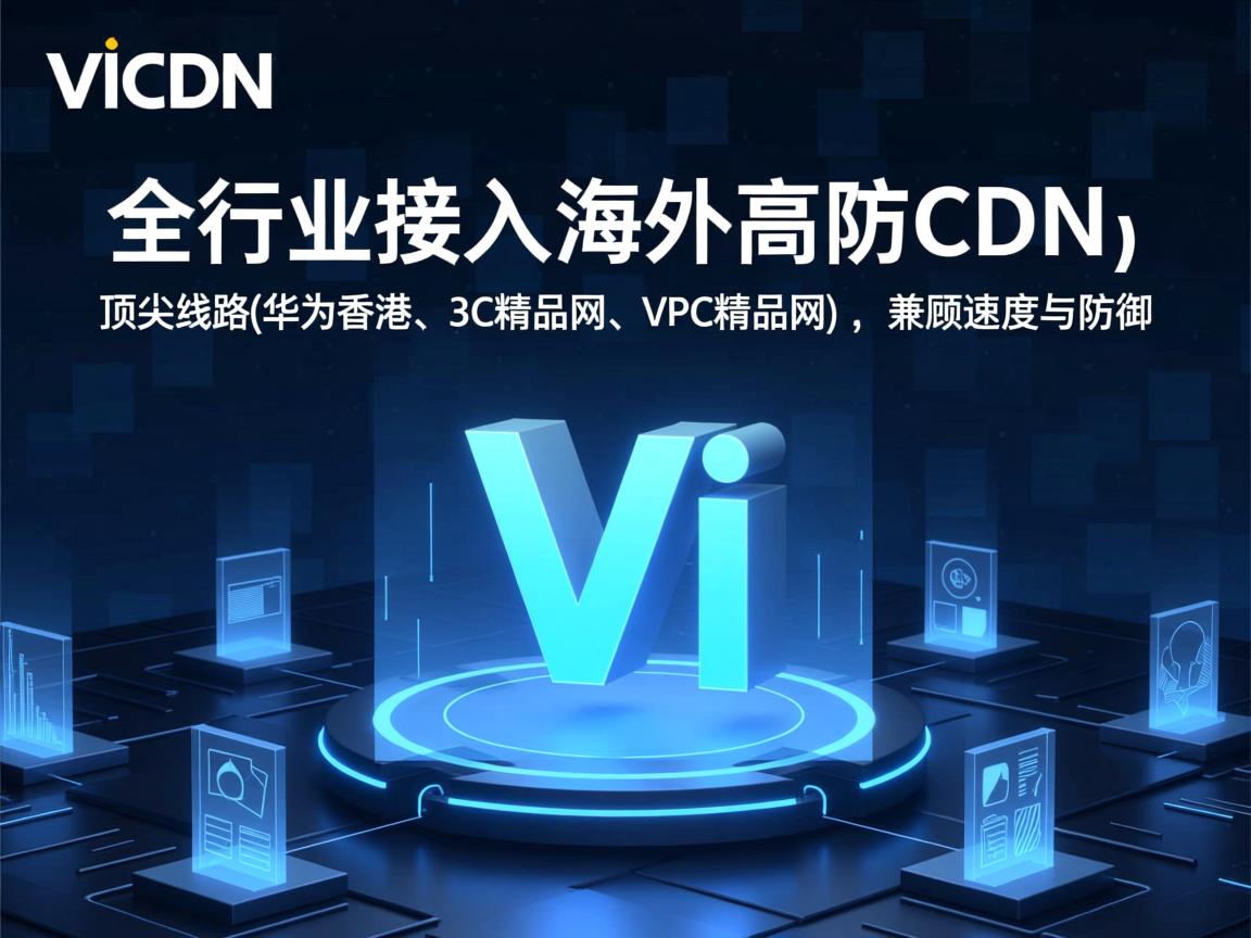 VaiCDN：全行业接入的海外高防CDN，顶尖线路(华为香港、3C精品网、VPC精品网)，兼顾速度与防御  第3张
