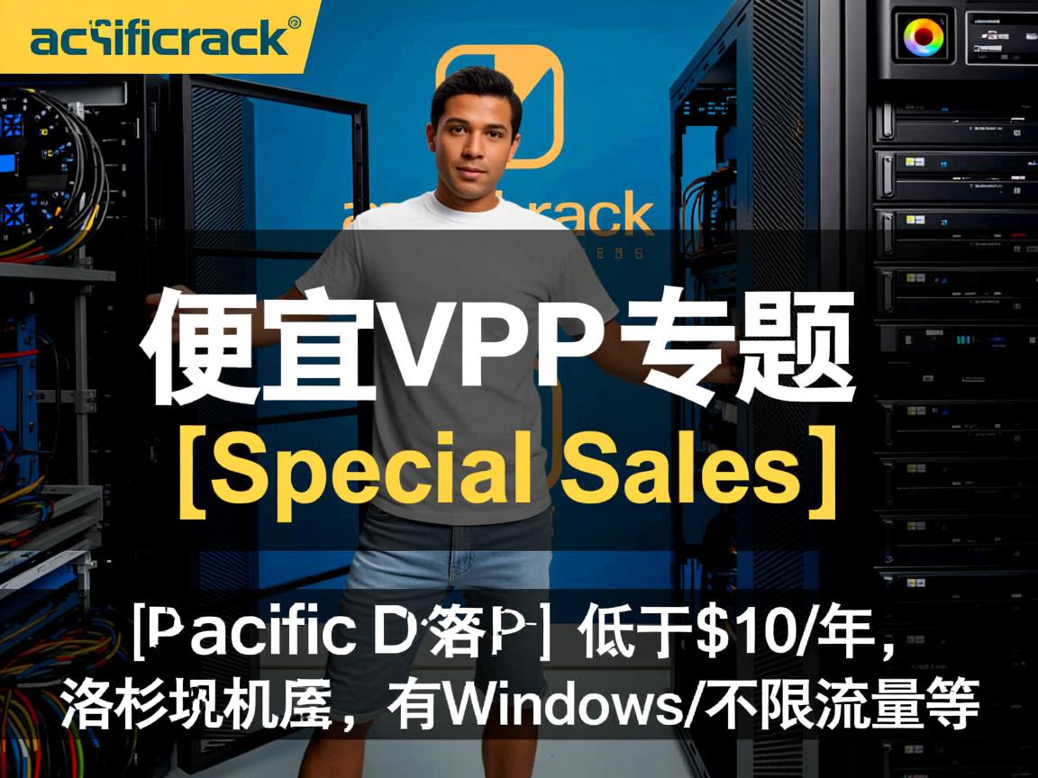 pacificrack：便宜vps专题[Special Sales]，低于$10/年，洛杉矶机房，有Windows/不限流量等