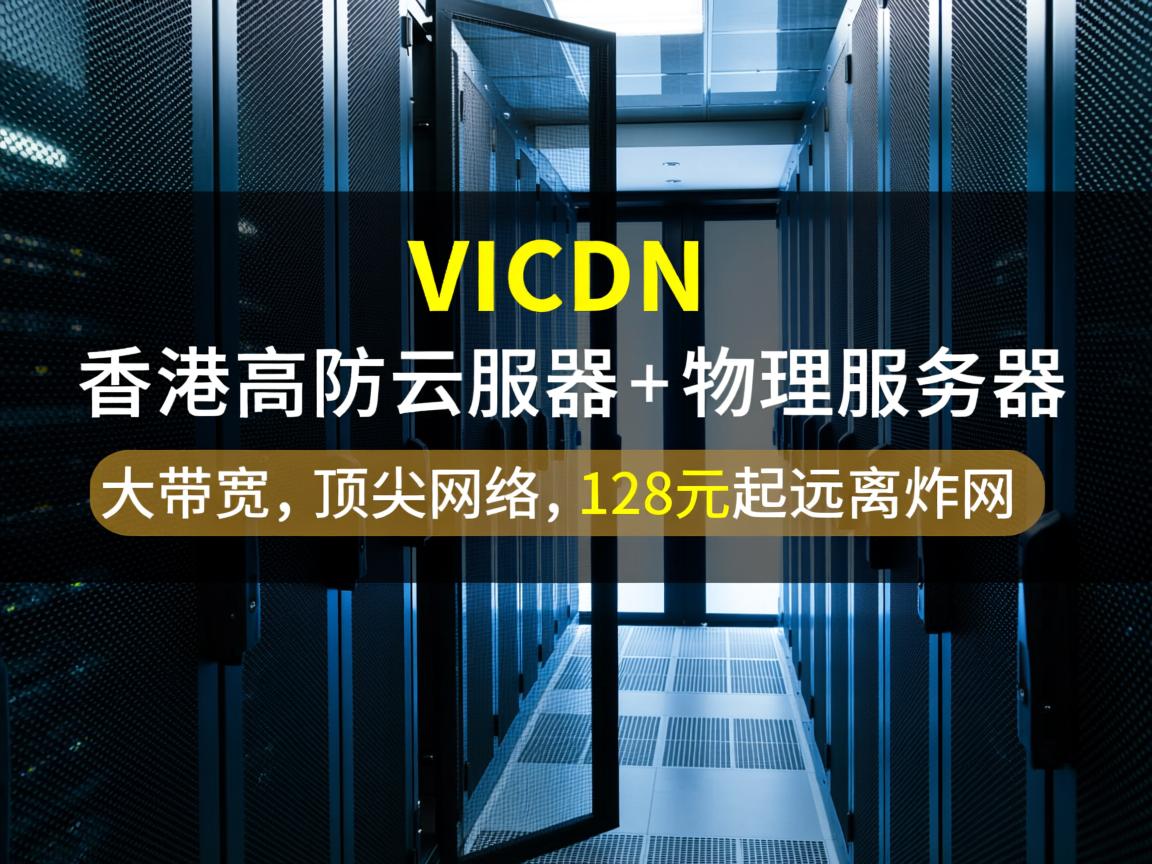 VAiCDN，香港高防云服务器+物理服务器，大带宽，顶尖网络，128元起远离炸网  第3张
