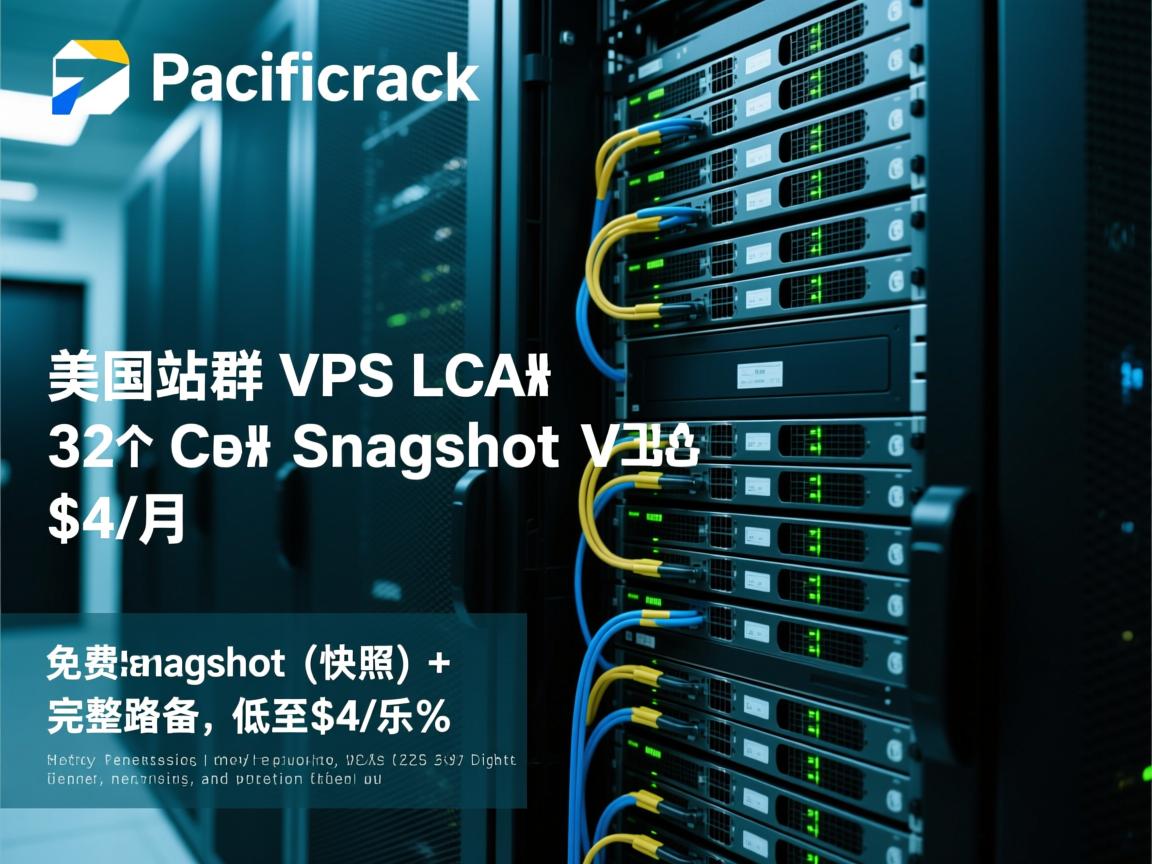 pacificrack：美国站群vps，32个C段，免费snapshot（快照）+完整备份，低至$4/月