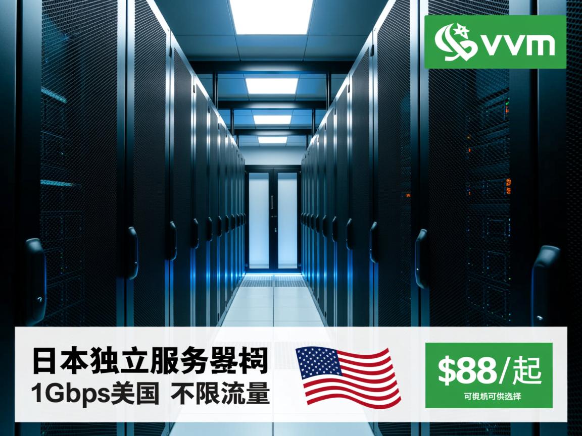 budgetvm：日本独立服务器，1Gbps带宽，不限流量，$88/月起，还有美国4个机房可供选择  第3张