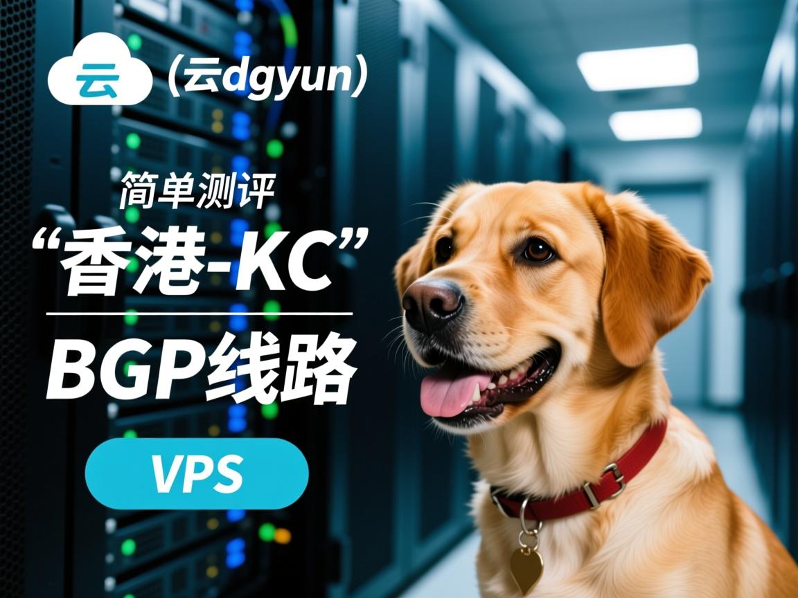 狗云(dogyun)：简单测评“香港-KC”数据中心的“BGP线路”VPS