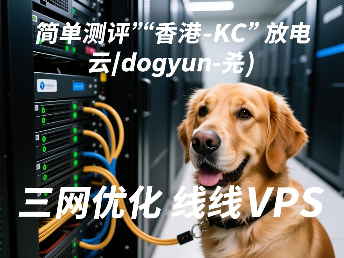 狗云(dogyun)：简单测评“香港-KC”数据中心的“三网优化”的线路VPS