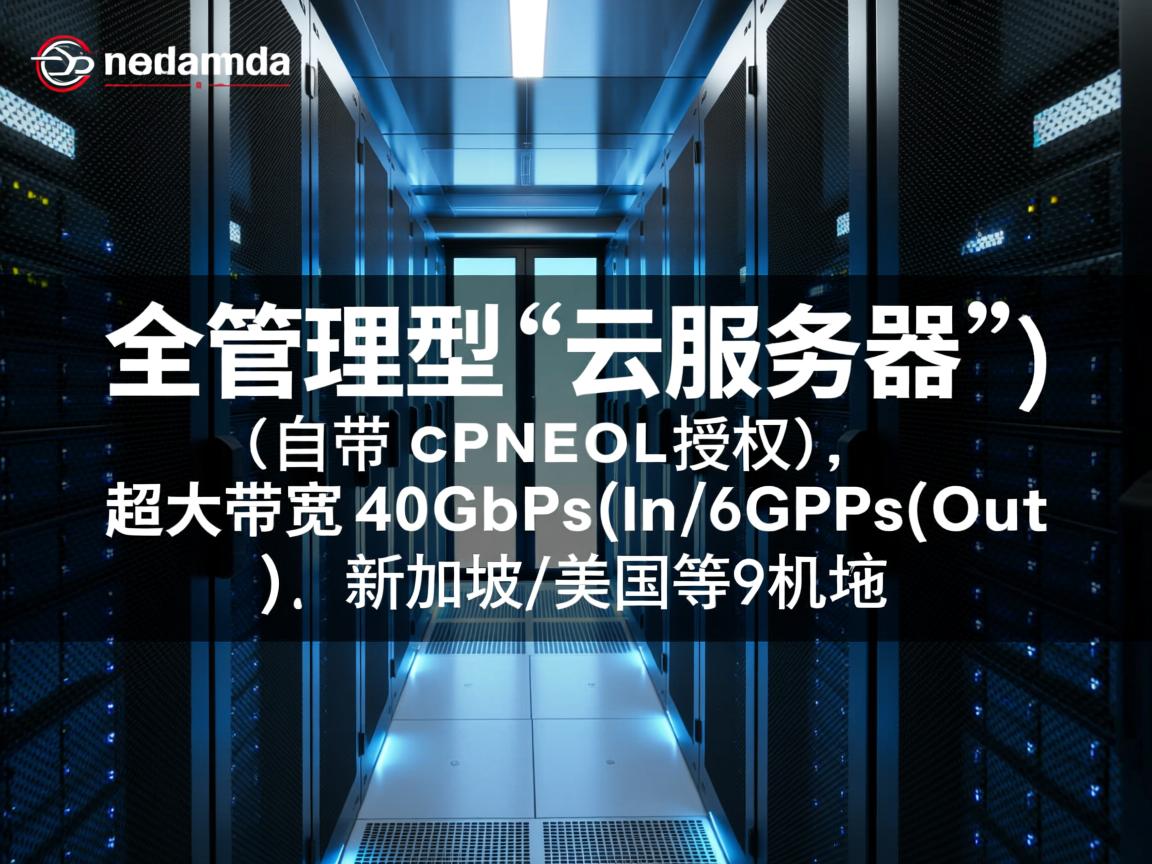 hostarmada：全管理型“云服务器”，自带cpanel授权，超大带宽40Gbps(In)/6Gbps(Out)，新加坡/美国等9机房  第3张
