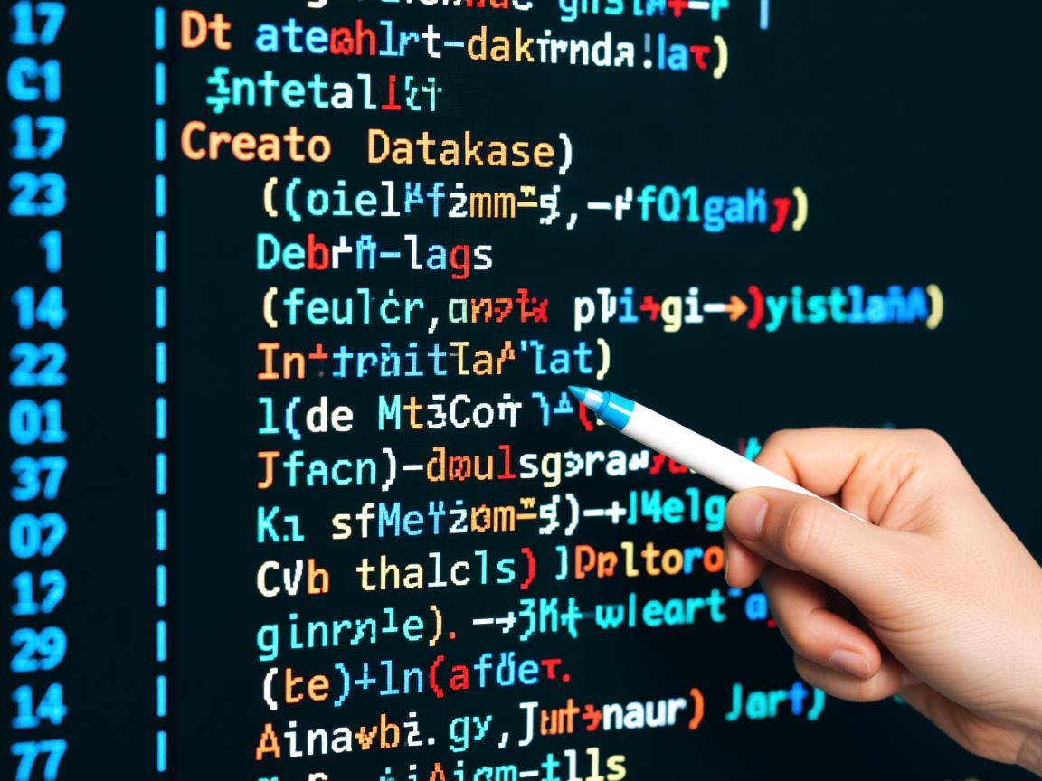 怎么用代码创建数据库的表  第1张