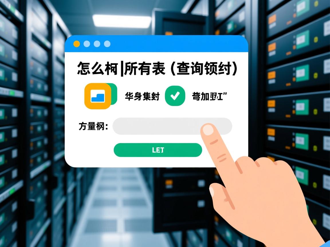 数据库怎么在所有表中查询字段
