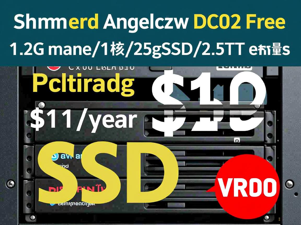 racknerd：洛杉矶DC02免费升级HDD到SSD，$11/年，1.2G内存/1核/25gSSD/2.5T流量