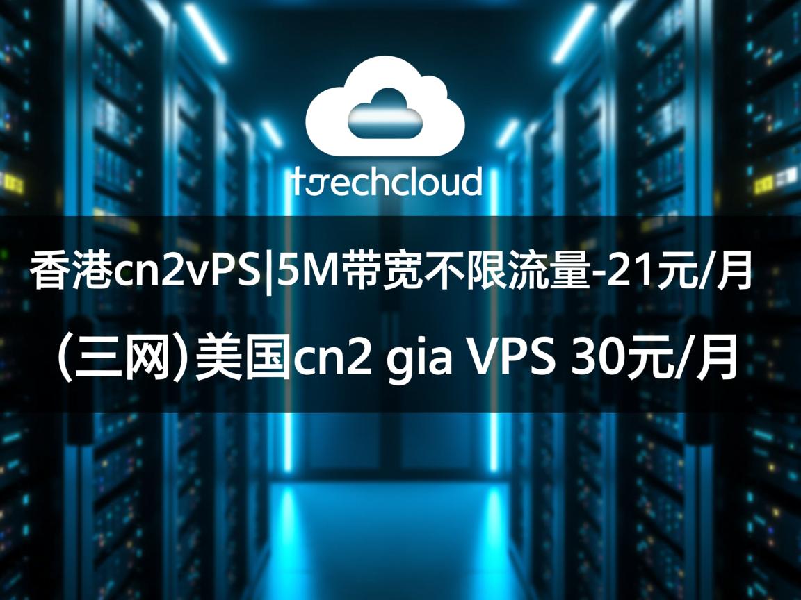 onetechcloud：香港cn2vps(5M带宽不限流量)-21元/月，(三网)美国cn2 gia vps 30元/月  第2张