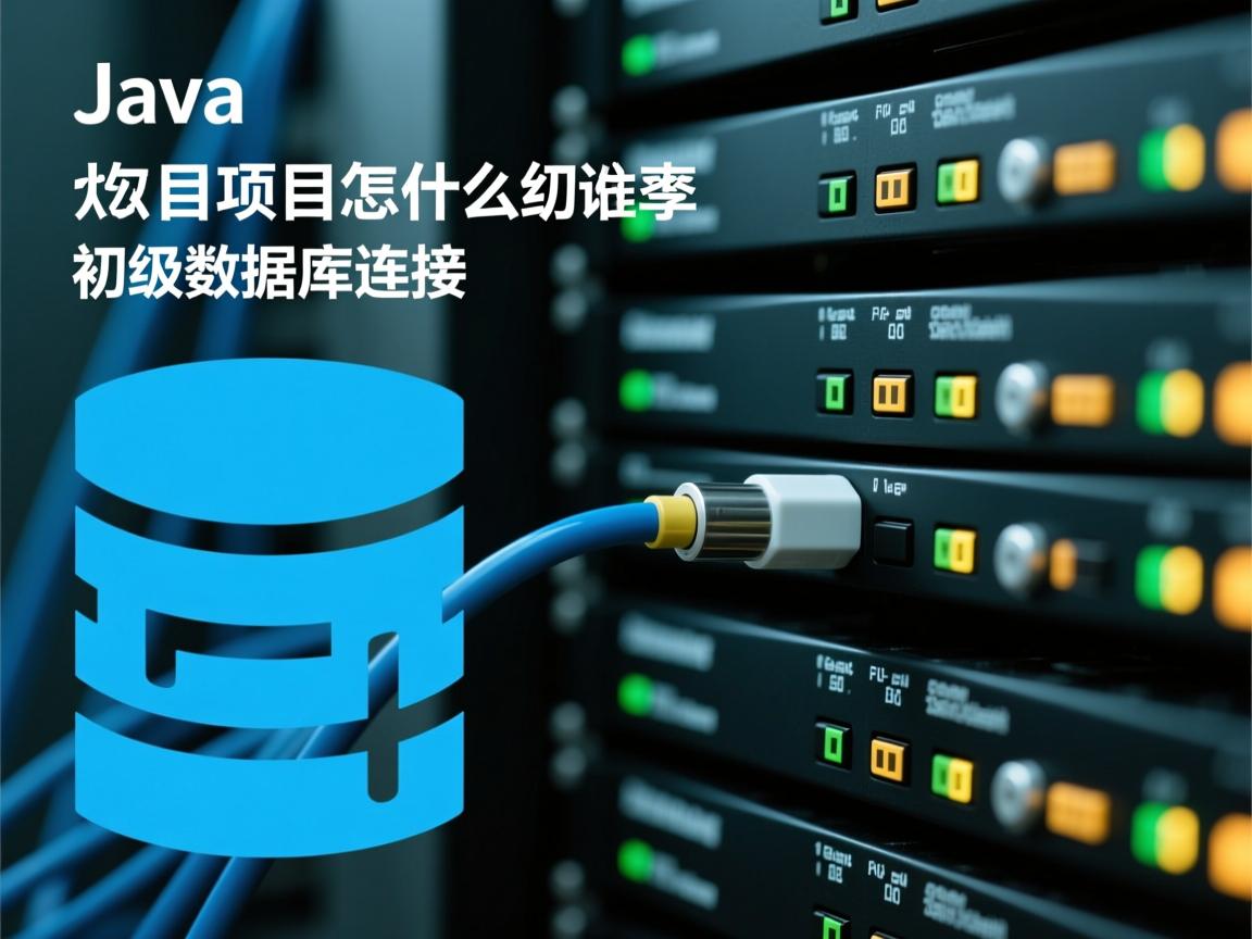 java项目怎么初始化数据库连接