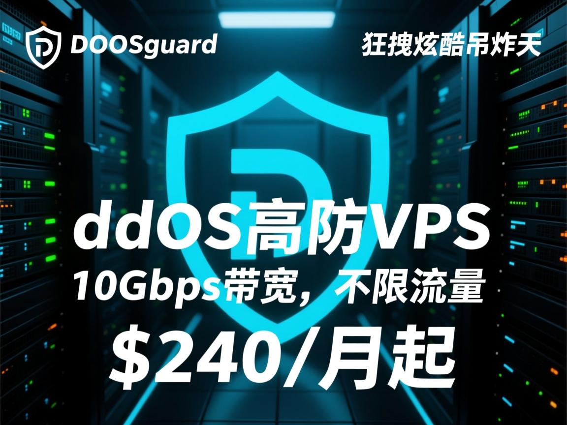 ddos-guard：狂拽炫酷吊炸天的ddos高防VPS，10Gbps带宽，不限流量，$240/月起