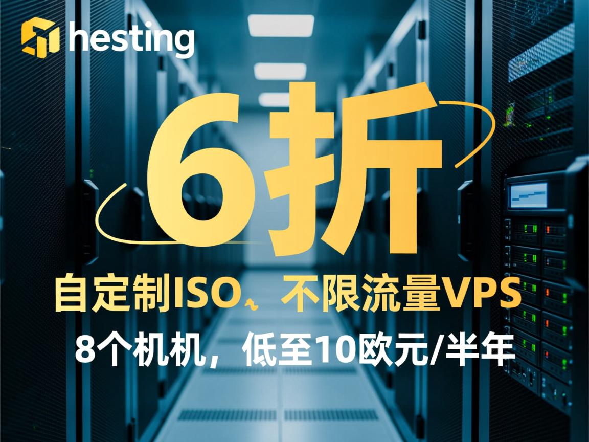 friendhosting：6折优惠，自定义ISO、不限流量VPS，8个机房，低至10欧元/半年