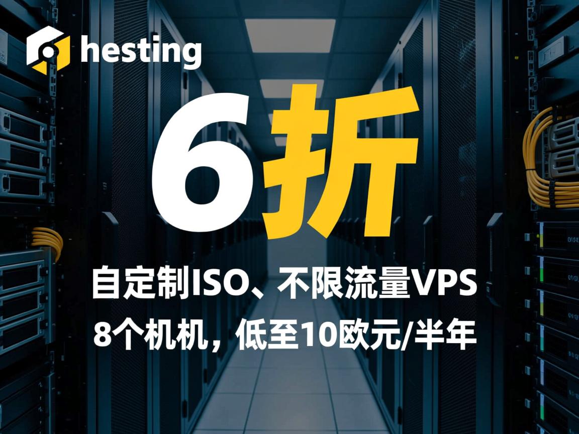 friendhosting：6折优惠，自定义ISO、不限流量VPS，8个机房，低至10欧元/半年  第2张